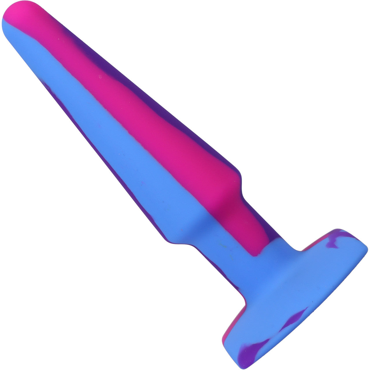 A-Play Groovy Silicone 5" Anal Plug By Doc Johnson - Berry