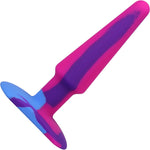 A-Play Groovy Silicone 5" Anal Plug By Doc Johnson - Berry