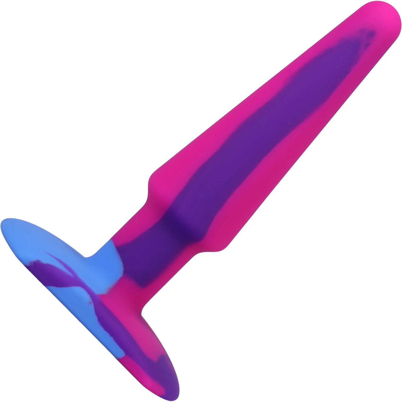 A-Play Groovy Silicone 5" Anal Plug By Doc Johnson - Berry