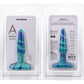 A-Play Groovy Silicone 4" Anal Plug By Doc Johnson - Ocean