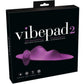 VibePad 2 Silicone Rechargeable Waterproof Grinding Vibro-Tongue Vibrator With Remote