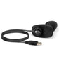 b-Vibe Rimming Plug Petite Silicone Remote Control Vibrating Anal Toy - Black