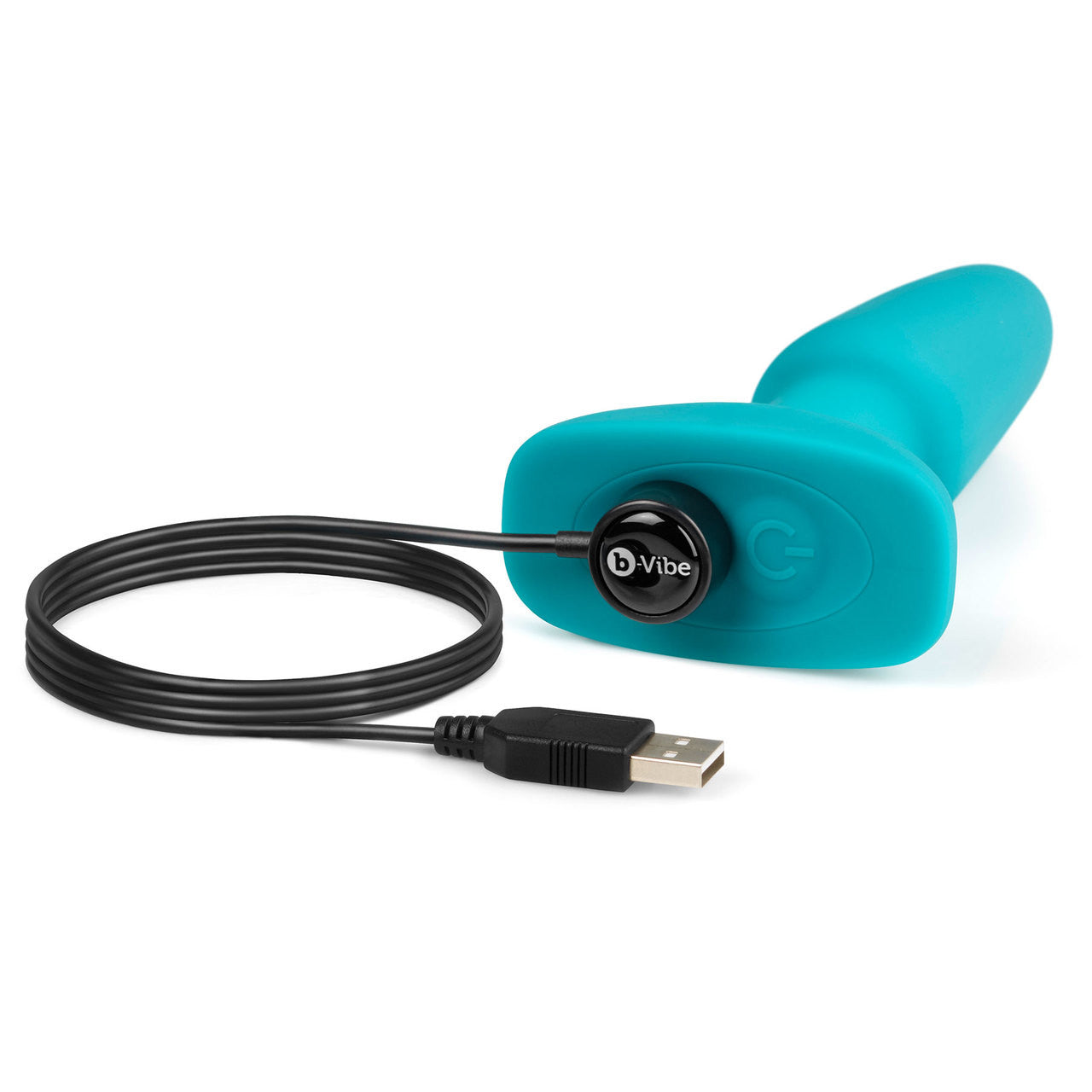 b-Vibe Rimming Plug 2 Remote Control Silicone Vibrating Anal Toy - Teal