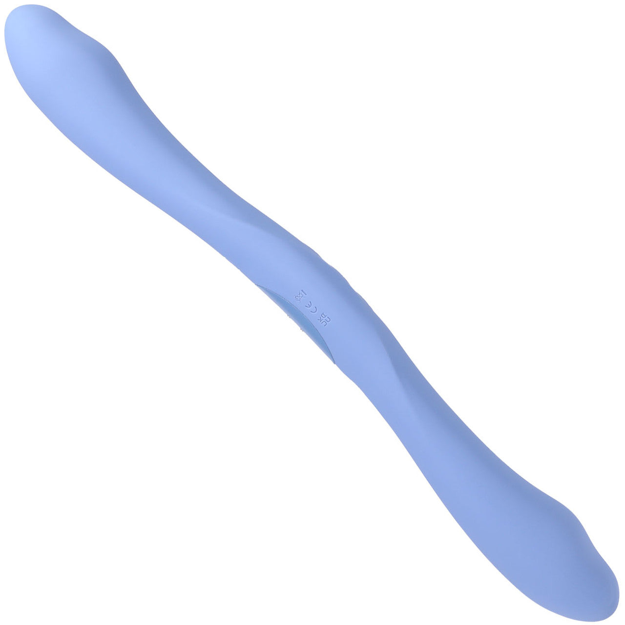 Tryst Duet Double Ended Vibrating Silicone Dildo With Remote By Doc Johnson - Periwinkle