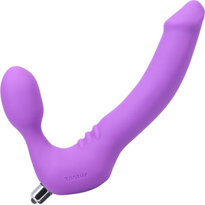 Strapless Classic Vibrating "Strapless Strap-On" by Tantus - Lavender