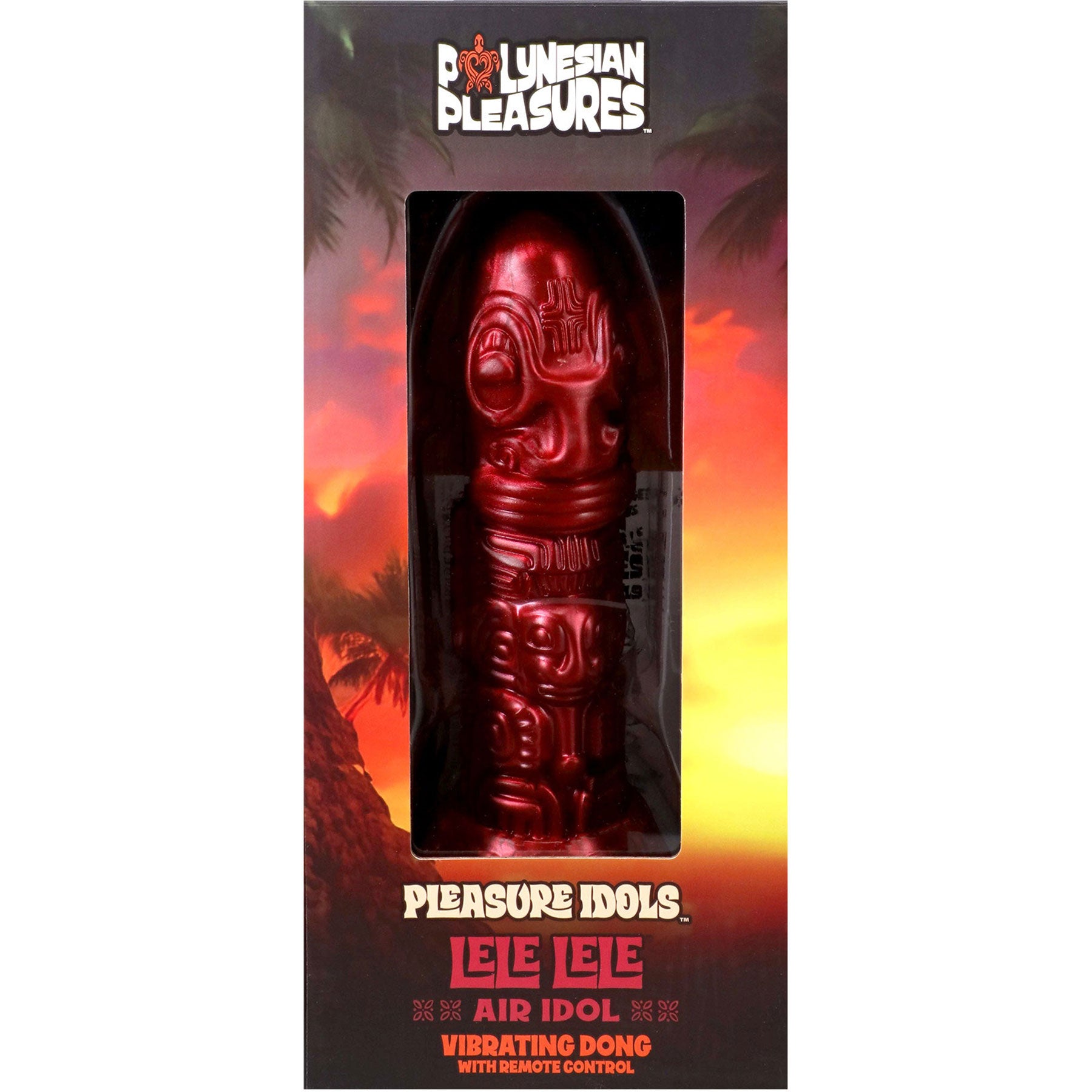 Polynesian Pleasure Idols Air Idol Lele Lele 7.5" Vibrating Dildo