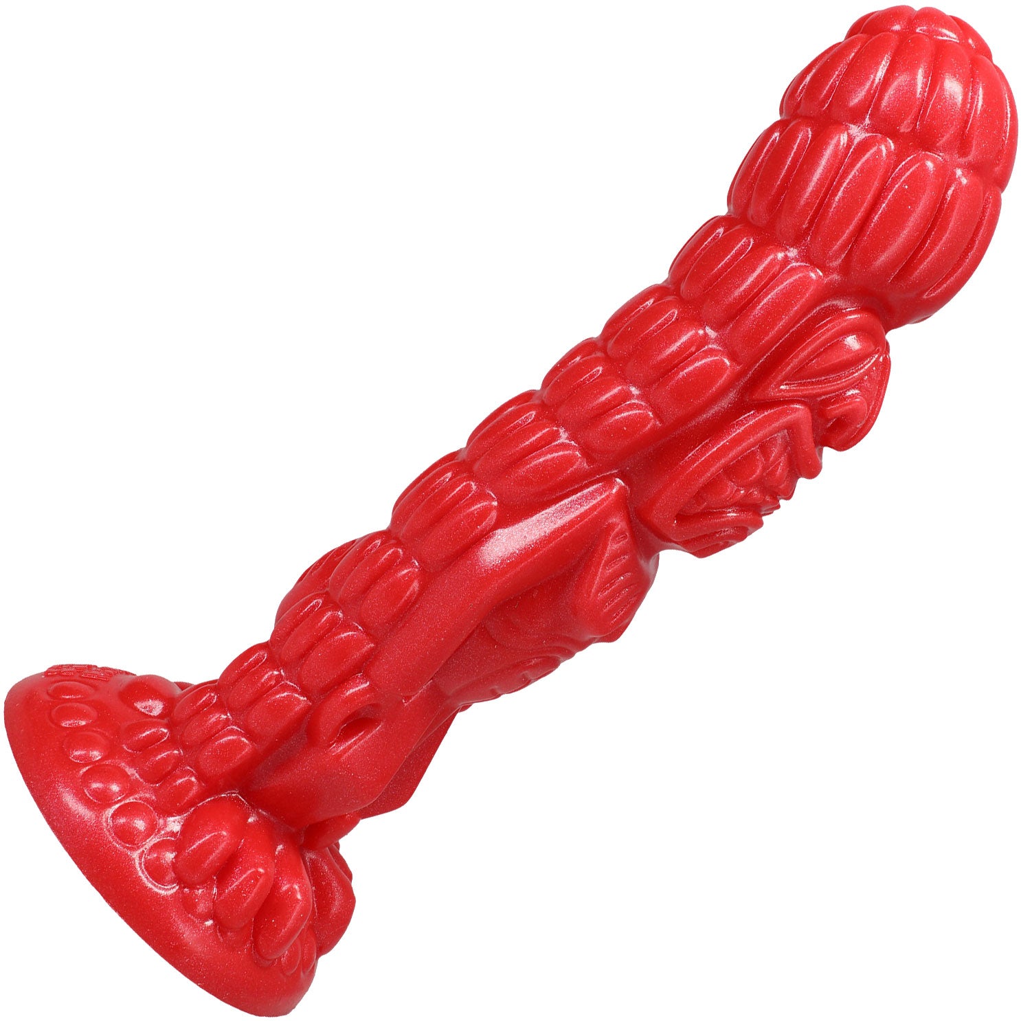 Polynesian Pleasure Idols Fire Idol Ula' Make Silicone Suction Cup Dildo