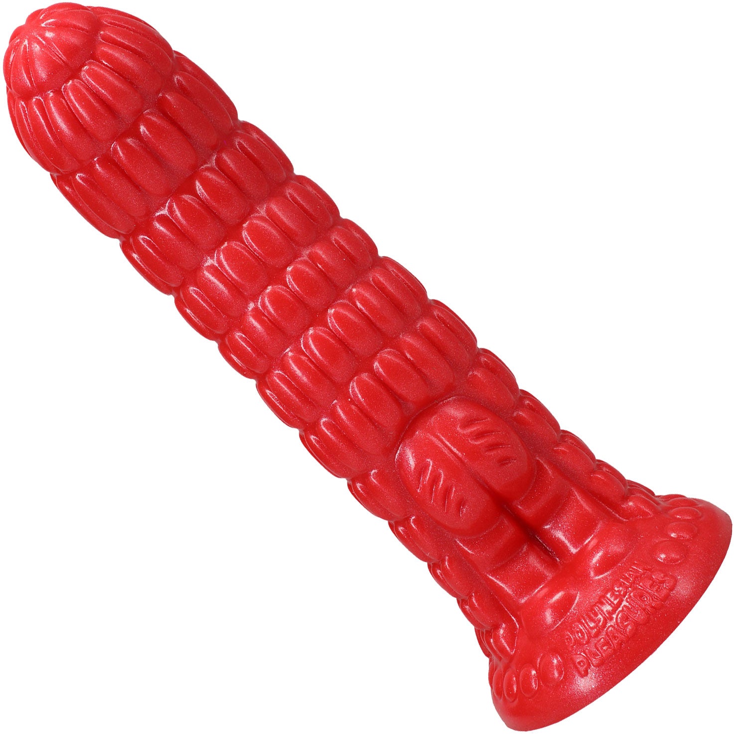 Polynesian Pleasure Idols Fire Idol Ula' Make Silicone Suction Cup Dildo