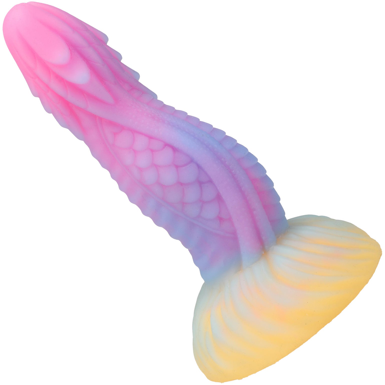 Vac-U-Lock X Fantasy Fuckers Dragon's Tongue 7.25" Silicone Dildo