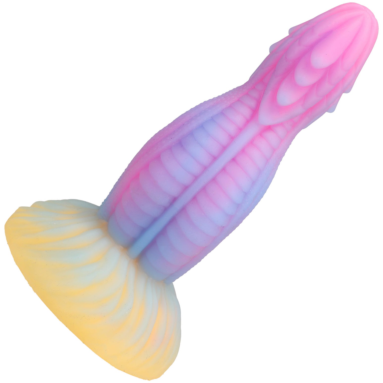 Vac-U-Lock X Fantasy Fuckers Dragon's Tongue 7.25" Silicone Dildo