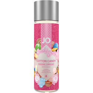 JO H2O Candy Shop Cotton Candy Flavored Water Based Personal Lubricant 2 fl oz