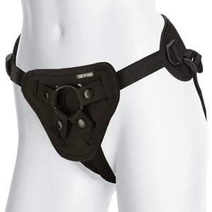 Vac-U-Lock Platinum Edition Supreme Harness By Doc Johnson - Black