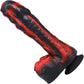 Fort Troff Tendrill Thruster Rechargeable Silicone Mini Fuck Machine Dildo With Balls & Remote - Red