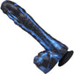 Fort Troff Tendrill Thruster Rechargeable Silicone Mini Fuck Machine Dildo With Balls & Remote - Blue