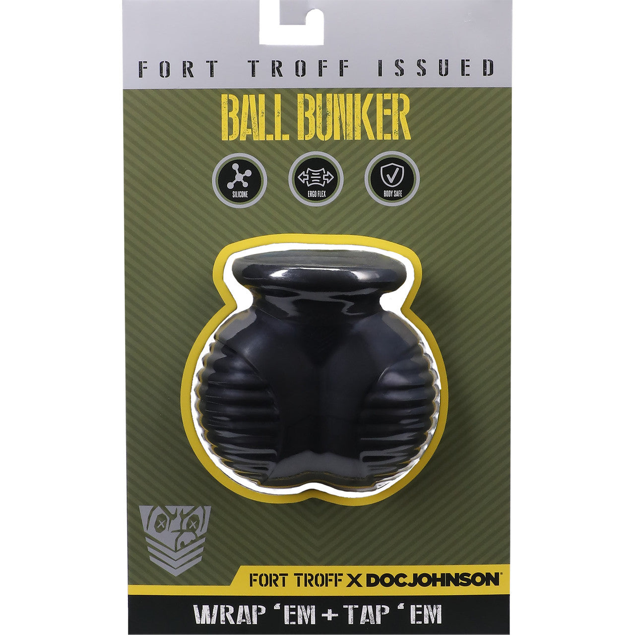 Fort Troff Ball Bunker Silicone Ball Stretcher - Black