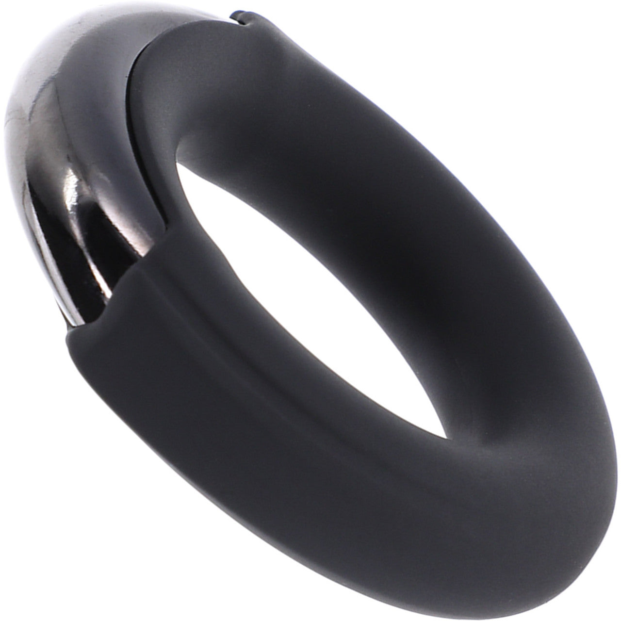 Fort Troff Pinch Zero Weighted Silicone Cock Ring - Black