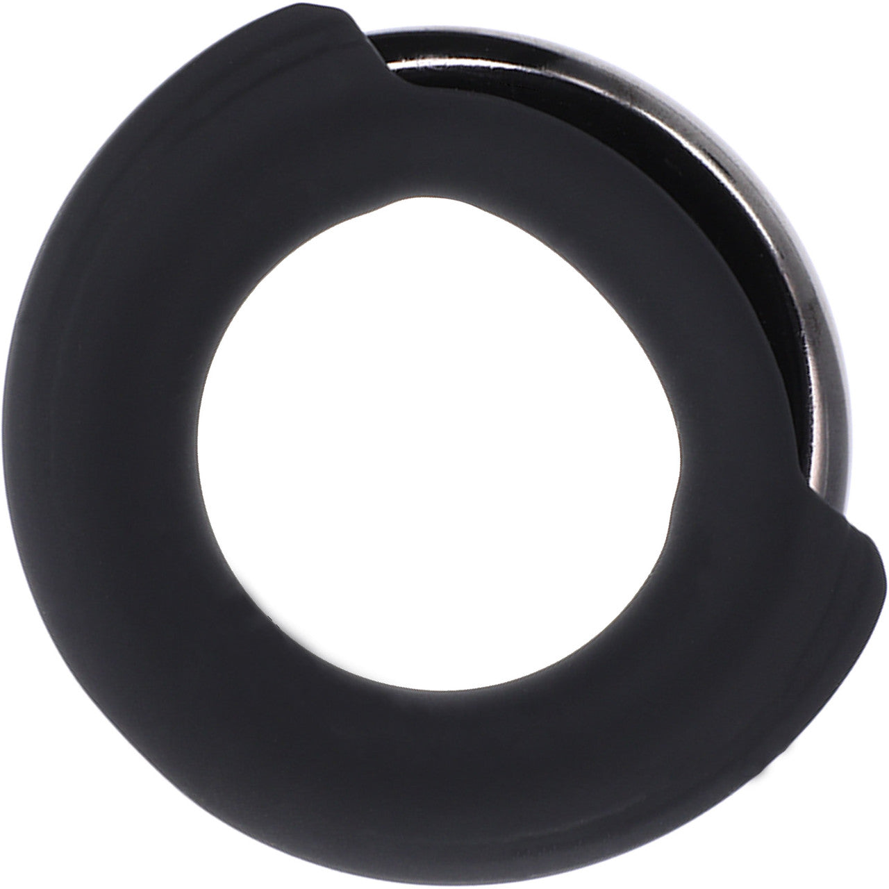 Fort Troff Pinch Zero Weighted Silicone Cock Ring - Black