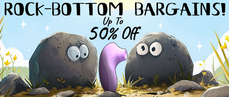 Rock-Bottom Bargains! Up to 50% Off!