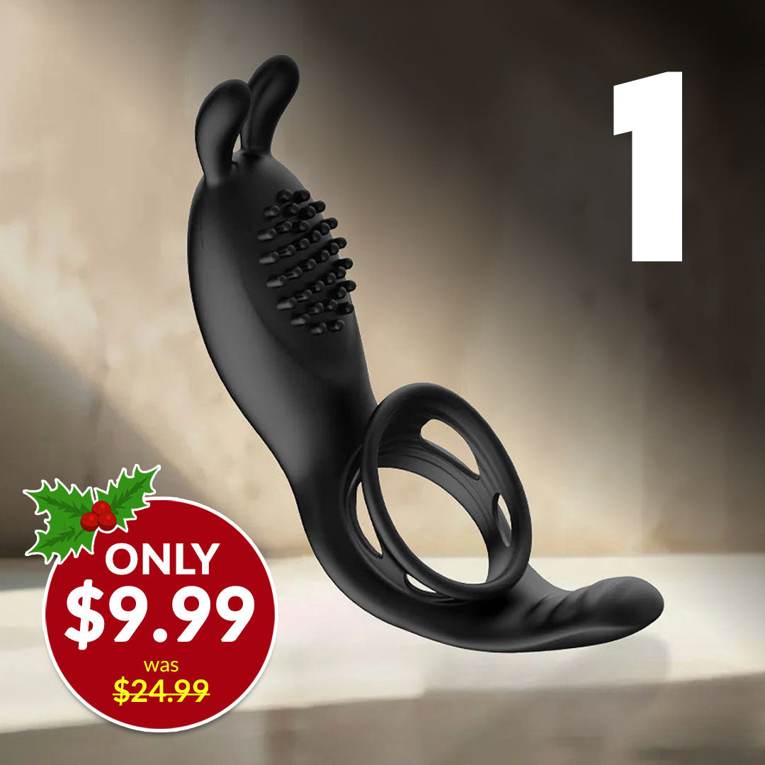 Edison Vibrating Rabbit Style Cock Ring By Vibeology