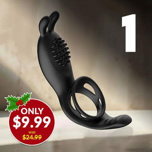 Edison Vibrating Rabbit Style Cock Ring By Vibeology