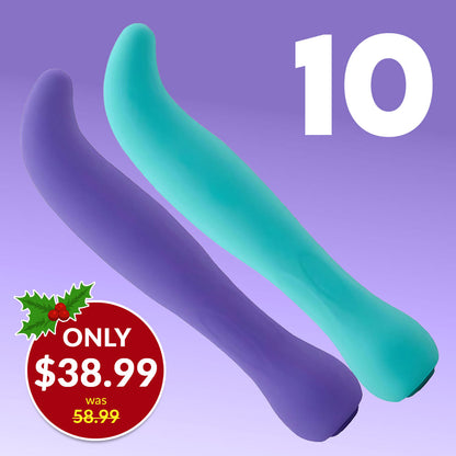 Baelii XLR8 Multi-Function Flexible Silicone G-Spot Vibrator By Nu Sensuelle