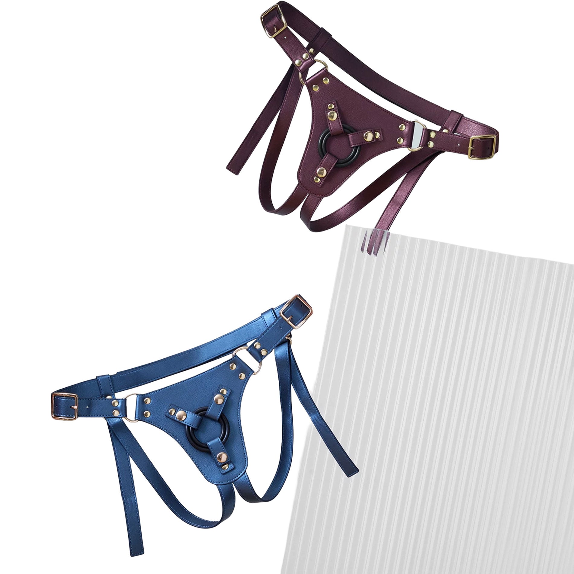 Strap-on-Me Generous Leatherette Harness