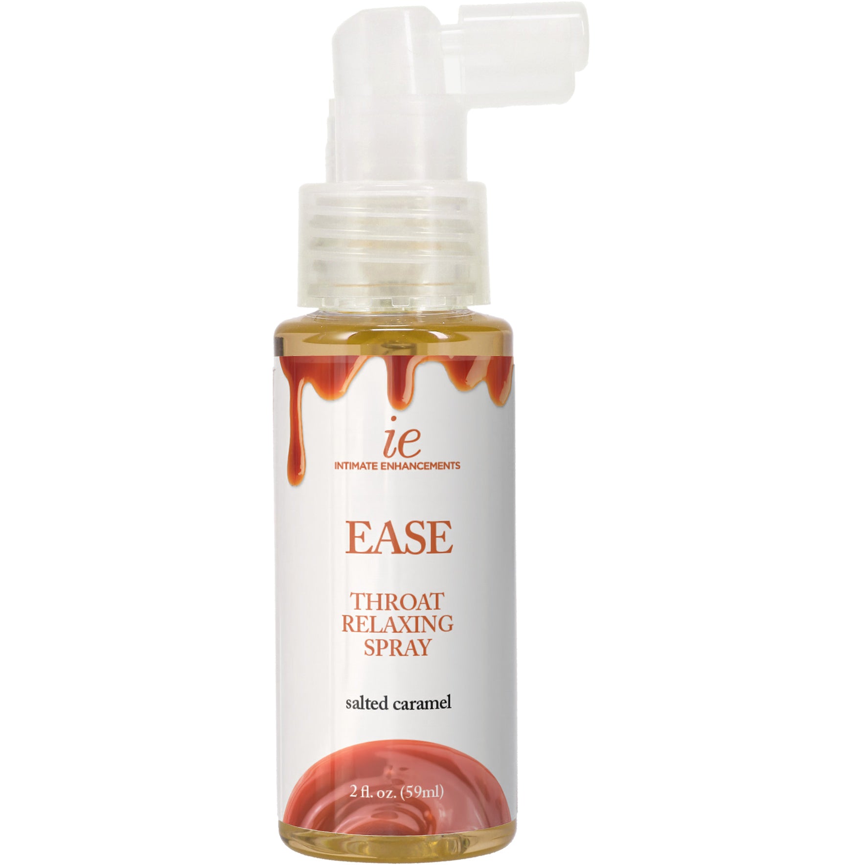 Intimate Enhancements Ease Throat Relaxing Spray 2 oz - Salted Caramel