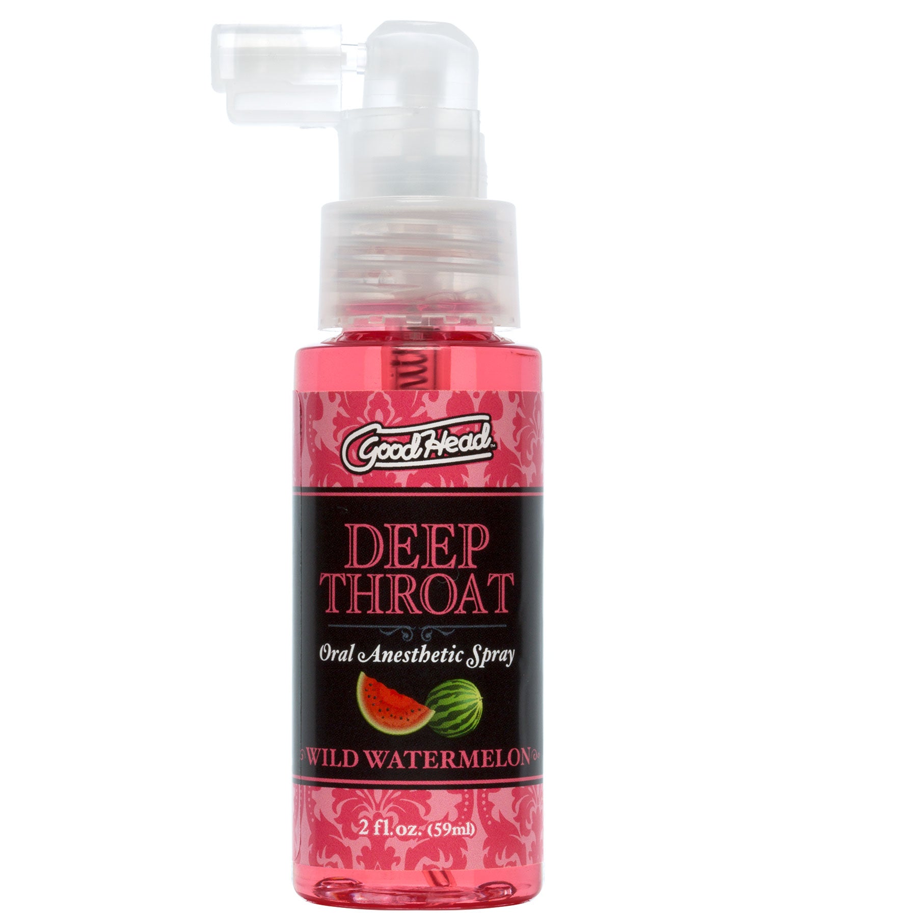 GoodHead Deep Throat Oral Anesthetic Spray 2 oz - Wild Watermelon