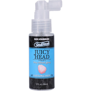 GoodHead Juicy Head Dry Mouth Spray 2 oz By Doc Johnson - Cotton Candy