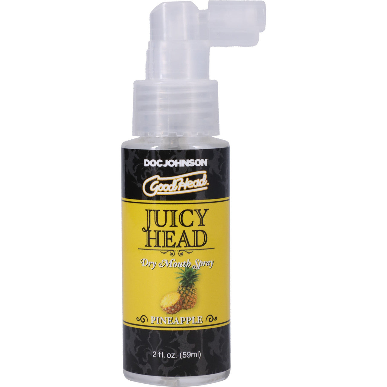 GoodHead Juicy Head Dry Mouth Spray 2 oz By Doc Johnson - Pineapple