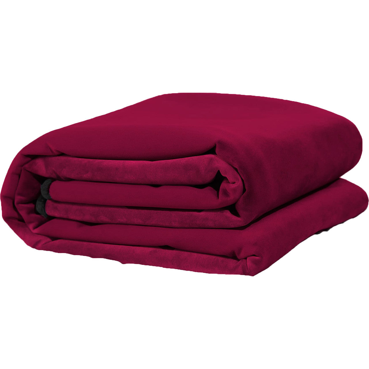 Fascinator Travel Throw Moisture-Proof Sensual Blanket - Microvelvet Merlot 53" x 36"