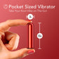 Kool Vibes Rechargeable Mini Bullet Vibrator By Blush - Cherry