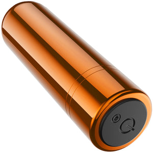 Kool Vibes Rechargeable Mini Bullet Vibrator By Blush - Tangerine