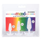 Mood Naughty 1 Silicone Butt Plug Trainer 3 Piece Set By Doc Johnson - Pride
