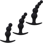 Mood Naughty Beaded Silicone Butt Plug Trainer Set