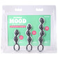 Mood Naughty Contour Beads Silicone Butt Plug Trainer Set