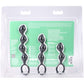 Mood Naughty Contour Beads Silicone Butt Plug Trainer Set