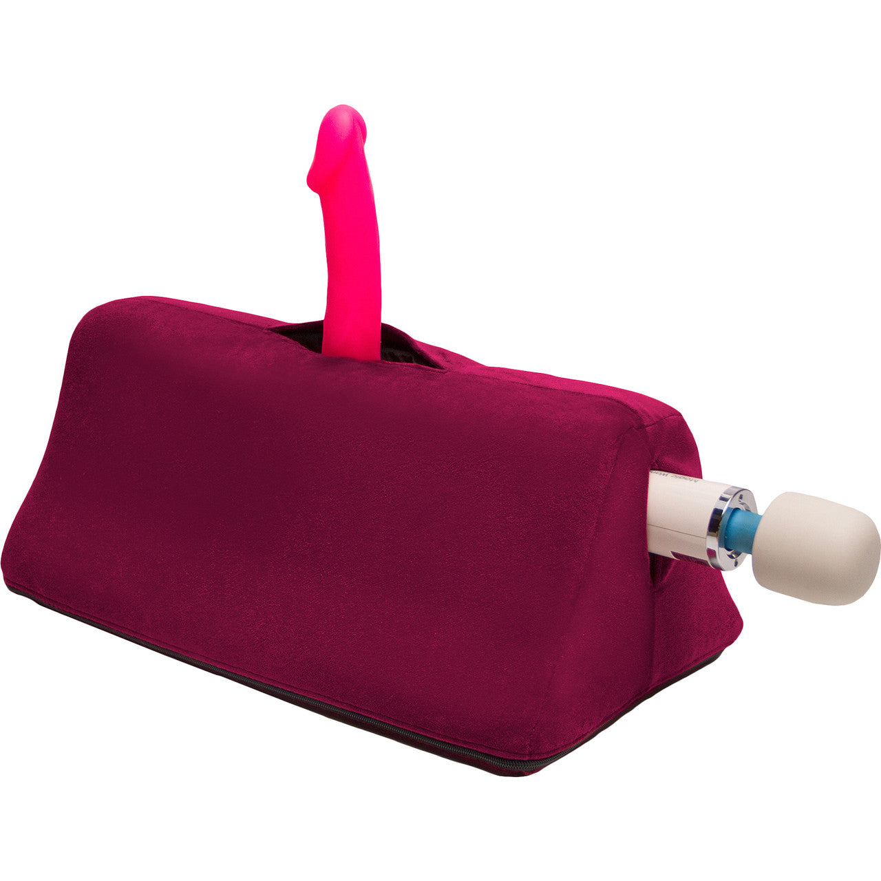 Liberator Tula Sex Toy Mount - Microvelvet Merlot