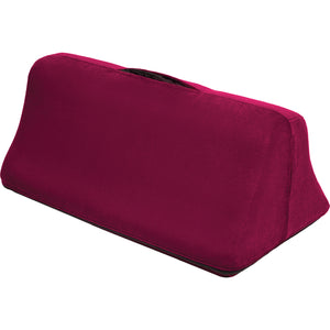 Liberator Tula Sex Toy Mount - Microvelvet Merlot