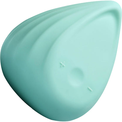 Evii Squishy Silicone External Vibrator With 2 Motors By Biird - Mint