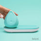 Evii Squishy Silicone External Vibrator With 2 Motors By Biird - Mint