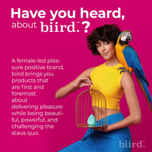 Evii Squishy Silicone External Vibrator With 2 Motors By Biird - Mint