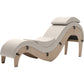 Liberator Supervio Luxury Chaise With Cuff Kit Restraints - Maple & Coyote