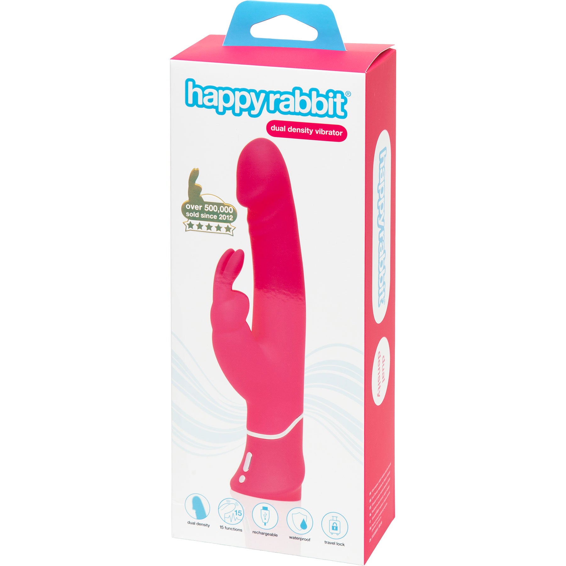 Happy Rabbit® Realistic Dual-Density Rechargeable Rabbit Vibrator