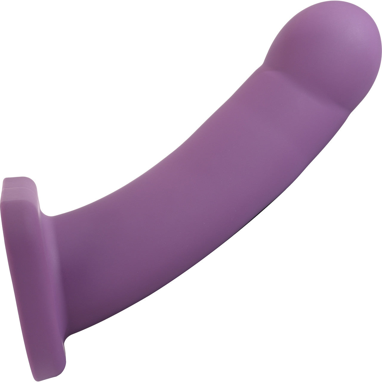 Merge Collection Banx 8" Silicone Sheath Hollow Dildo By Sportsheets - Plum