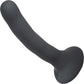 Please 5.25" Silicone Harness Compatible Dildo By Sportsheets - Black