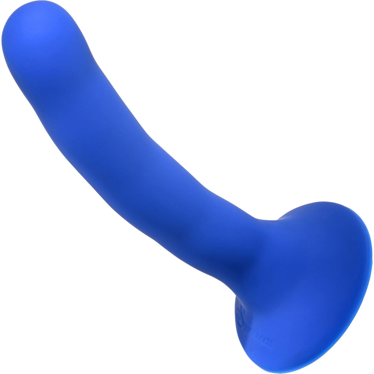 Please 5.25" Silicone Harness Compatible Dildo By Sportsheets - Blue