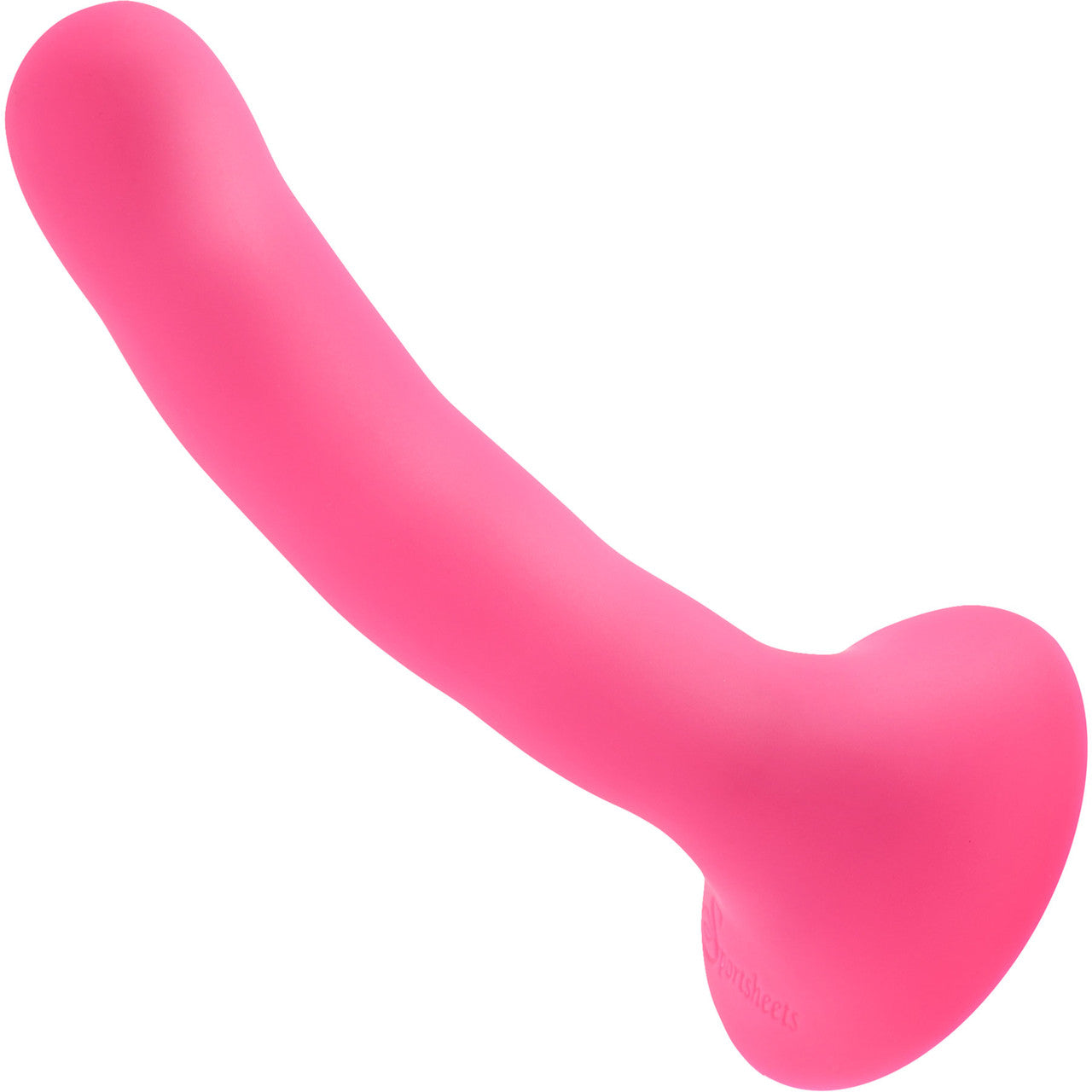 Please 5.25" Silicone Harness Compatible Dildo By Sportsheets - Pink