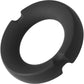 MERCI The Paradox 1.97" Silicone-Covered Metal Cock Ring By Doc Johnson