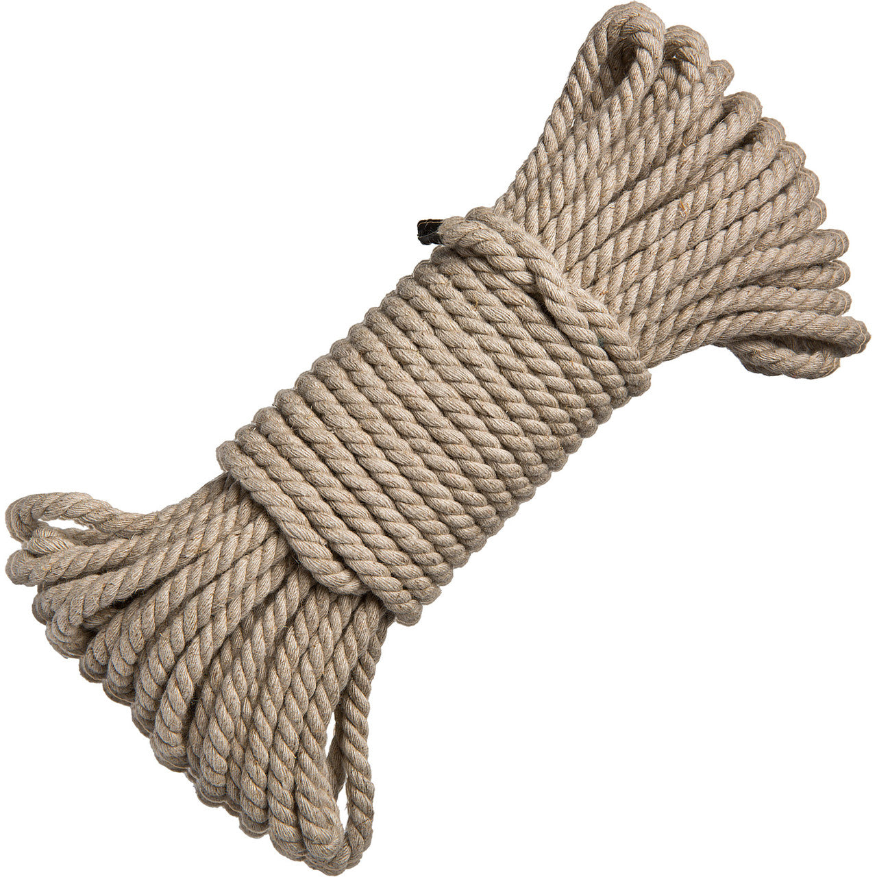 Johnson On A Rope MERCI Bind & Tie 50 Foot Hemp Bondage Rope By Doc Johnson - Natural